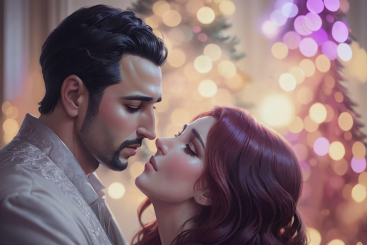 Download Ai Generated, Couple, Kiss. Royalty-Free Stock Illustration Image - Pixabay