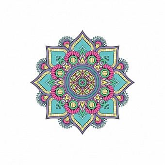 Rotating Rangoli, Rangoli, Hindu