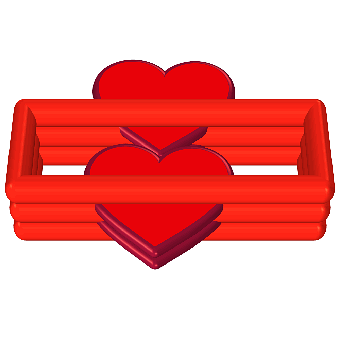 Hearts, Love, Cash Register, Red Heart
