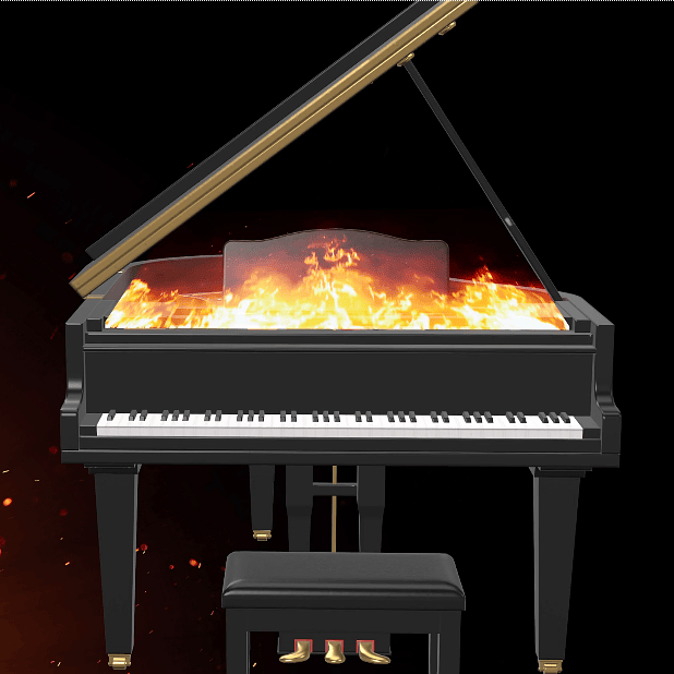 Piano Instrument De Musique - GIF gratuit sur Pixabay