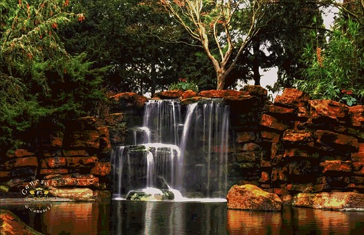 Naturaleza, Cascada, Montañas, Agua