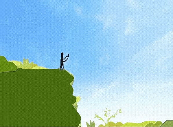 Sunset Cliff - Free GIF on Pixabay