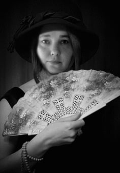 Heart, Woman, Portrait