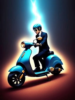 Scooter, Ride, Urban, To Travel