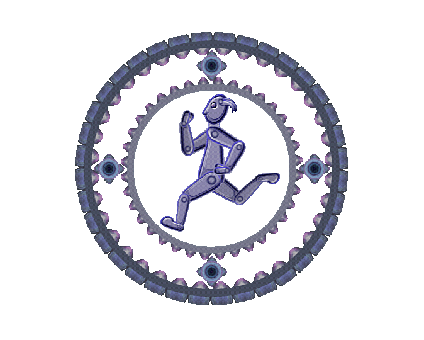 Android, Robot, Running, Gear