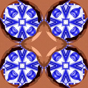 Kaleidoscope, Background, Symmetrical