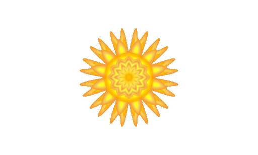 Gif Animado De Sol Sorridente