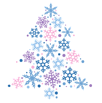 Christmas Tree, Snow Star, Christmas