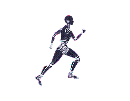 Run, Running, Fitness, Robot, Android