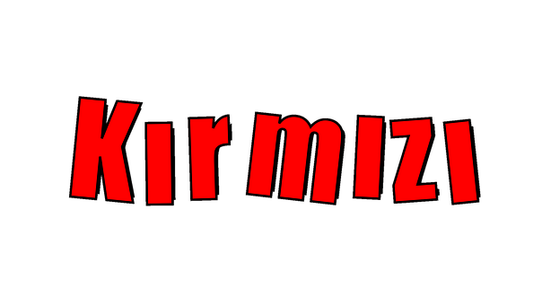 Kırmızı, Red, Colors, Educational
