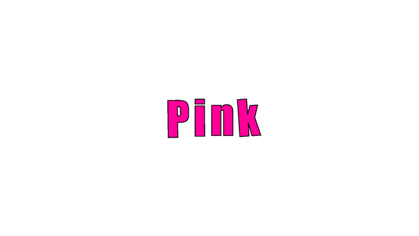 Color, Colors, Text, Pink