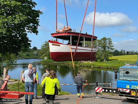 Laholm, Sweden, Steamer