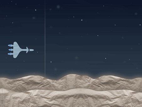 Rocket, Spaceship, Space