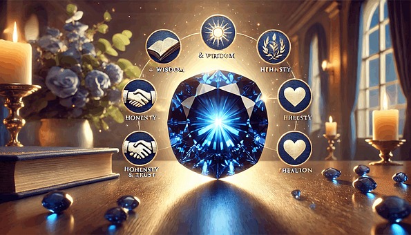 Ædelsten, Smykker, Mineral, Safir