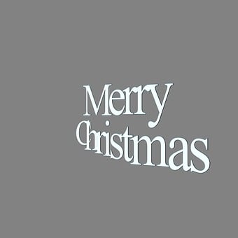 Merry Christmas, Text, Celebration
