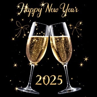 Ai Generated, Wine, New Year'S Day