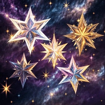 Stars, Night Sky, Constellations