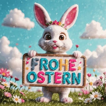 Hase, Häschen, Ostern, Niedlich, Ohren