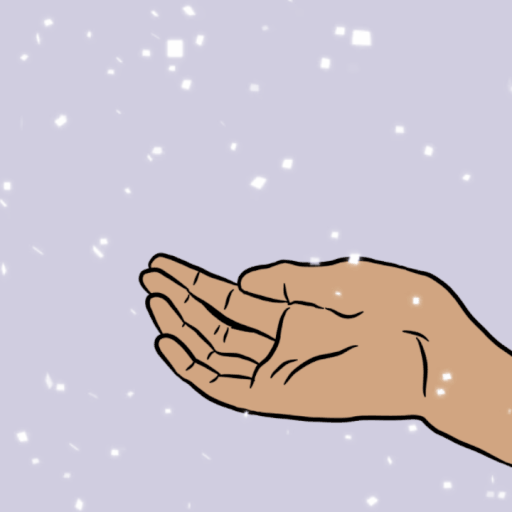 雪花 浪漫 手 - Pixabay 上的免费 GIF 动图