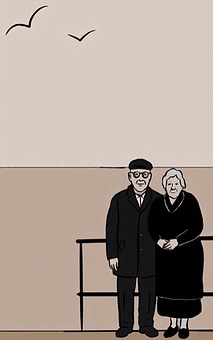 Old Age, Couple, Love, Marriage, Older