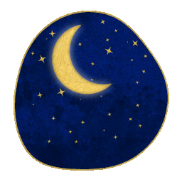 月亮 星星 夜晚 - Pixabay 上的免费 GIF 动图