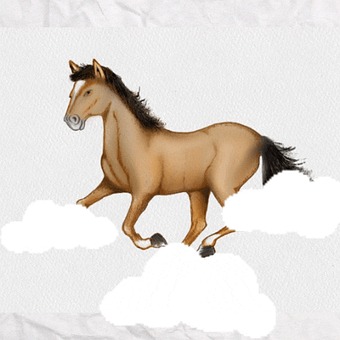 Caballo, Viento, Galope, Pentium, Nubes
