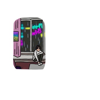 Gif, Rain, Male, Sad, Depression, Alone