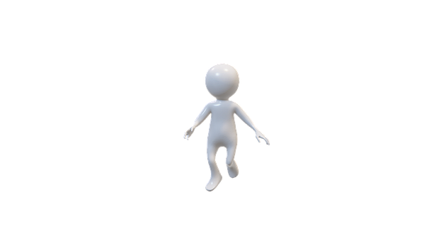 STICK MAN BALLET DANCE LEAP