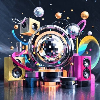 Disco, Party, Discotheque, Music, Light