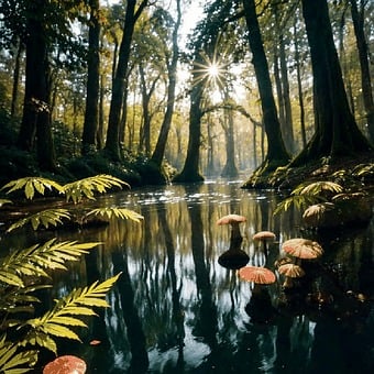 Natura, Paesaggio, Foresta, Alberi