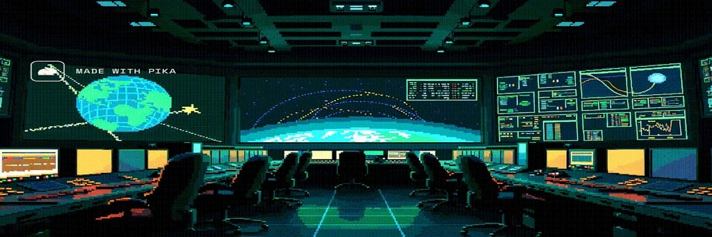 Pixelart, Pixel, 8-Bit, Office, Nasa