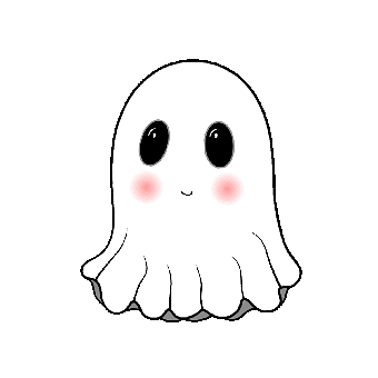 Ghost, Cute, Specter, Spooky, Halloween, Flutter, Wavy