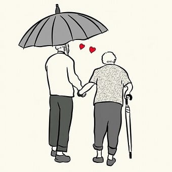 Romantic, Couple, The Old Man