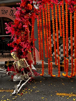 Halloween, Geist, Kürbis, Herbst