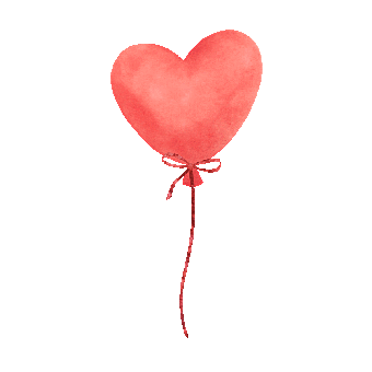 Heart, Balloon, Flying, Floating, Red, Love, Ribbon, Bow