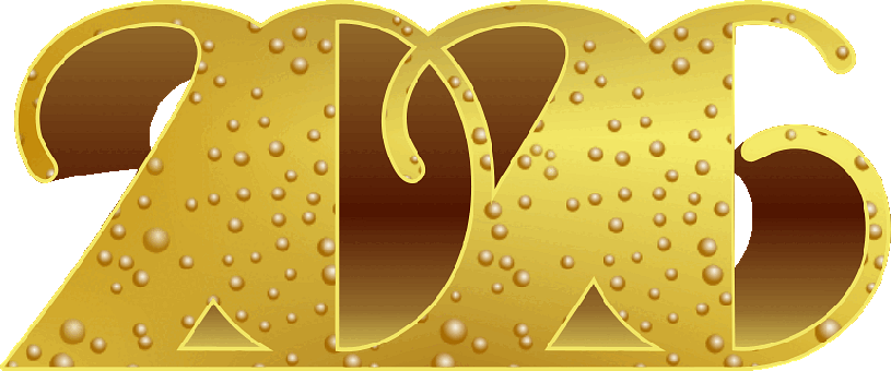 New Year, 2026, Festivity, Holyday, Gold