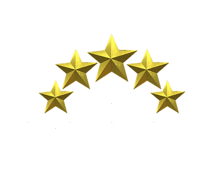 Stars, Rating, Feedback, Five Star, Star