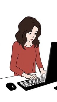 Type, Keyboard, Computer, Office, Jobs