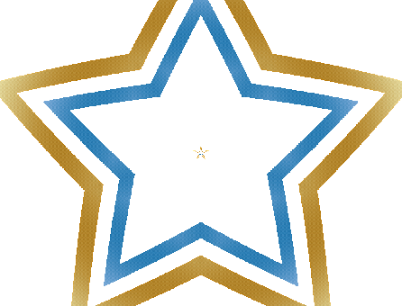 Star, Pattern, Tunnel