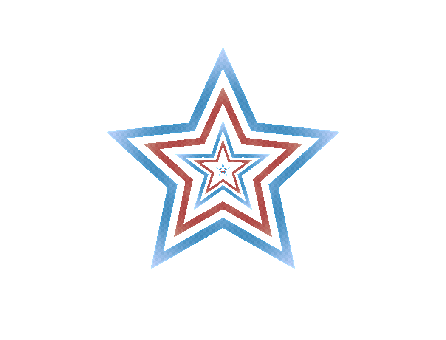 Star, Pattern, Tunnel