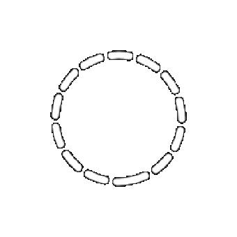 Dashed Ring, Spinning Ring