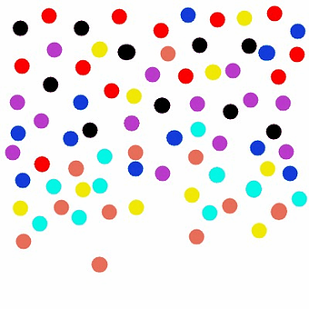 Colour, Illusion, Scene, Circles, Paint