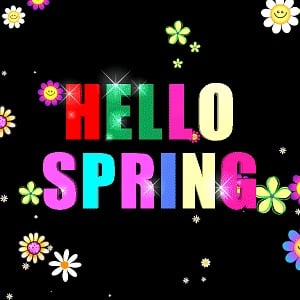 Spring, Flowers, Text, Floral, Plant