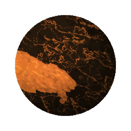 Planet, Rotation, Pixel Planet
