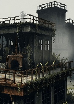 Industriel, Pixel Kunst, Fabrik