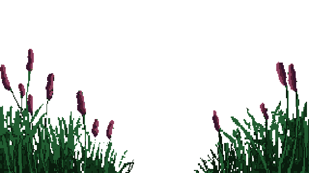 Nature, Pixel Art, Plants, Lupine