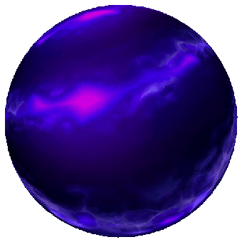 Gas Giant, Exoplanet, Purple, Hypnotic