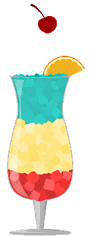 Cocktail, Drink, Mocktail, Layered Drink