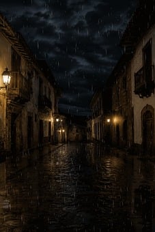Rain, Water, Drops, Raining, Wet, Street