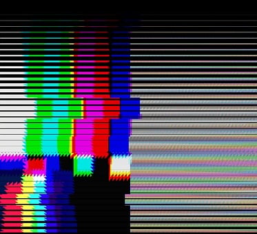 Glitch, Synthwave, Vhs, Retro